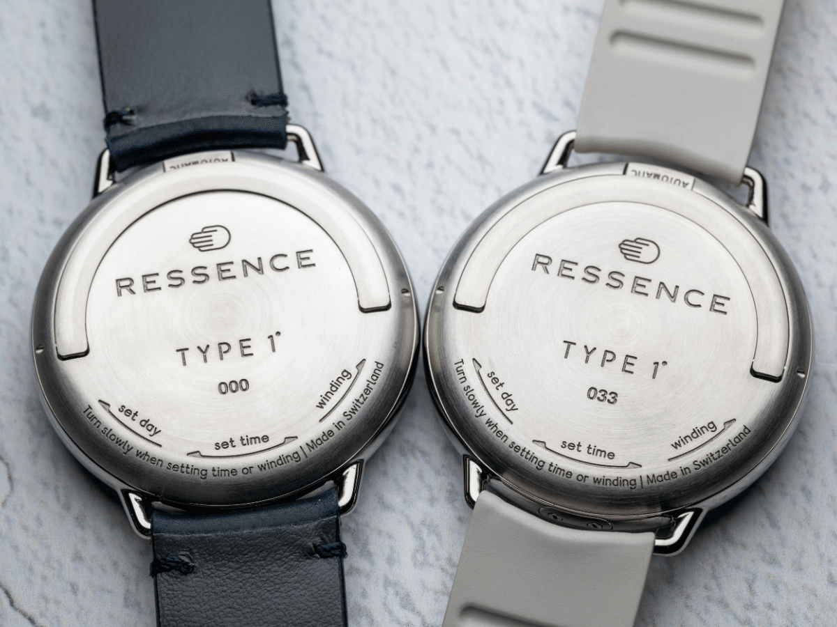 Ressence TYPE 1° Round Case Back| Image: Man of Many1 4