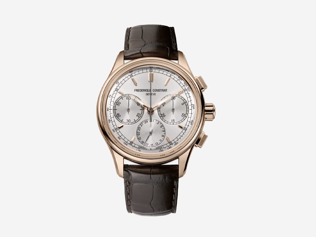 Frederique Constant Flyback Chronograph Ref FC-760V4H4 | Image: Frederique Constant