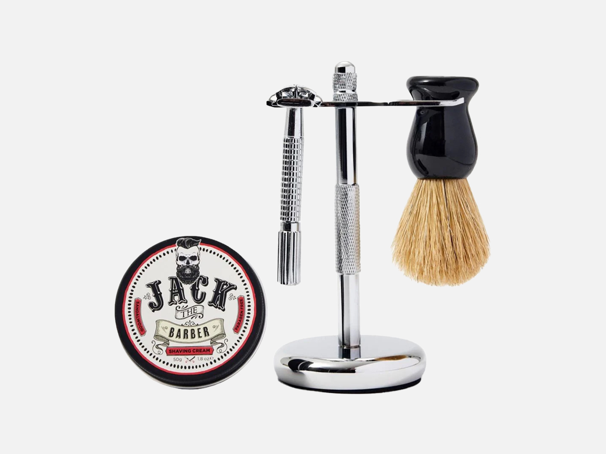 Jack The Barber Traditional Barber Shaving Kit