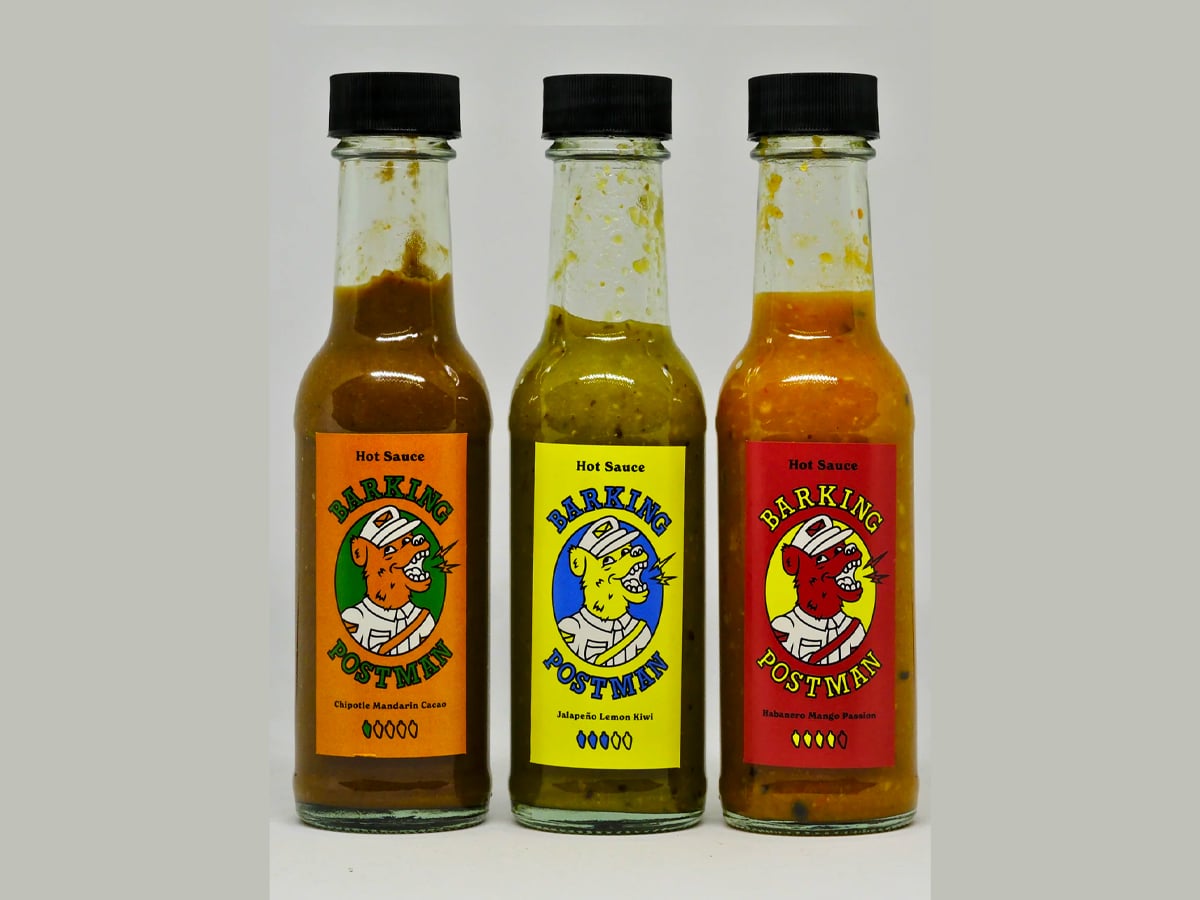 Barking postman hot sauces