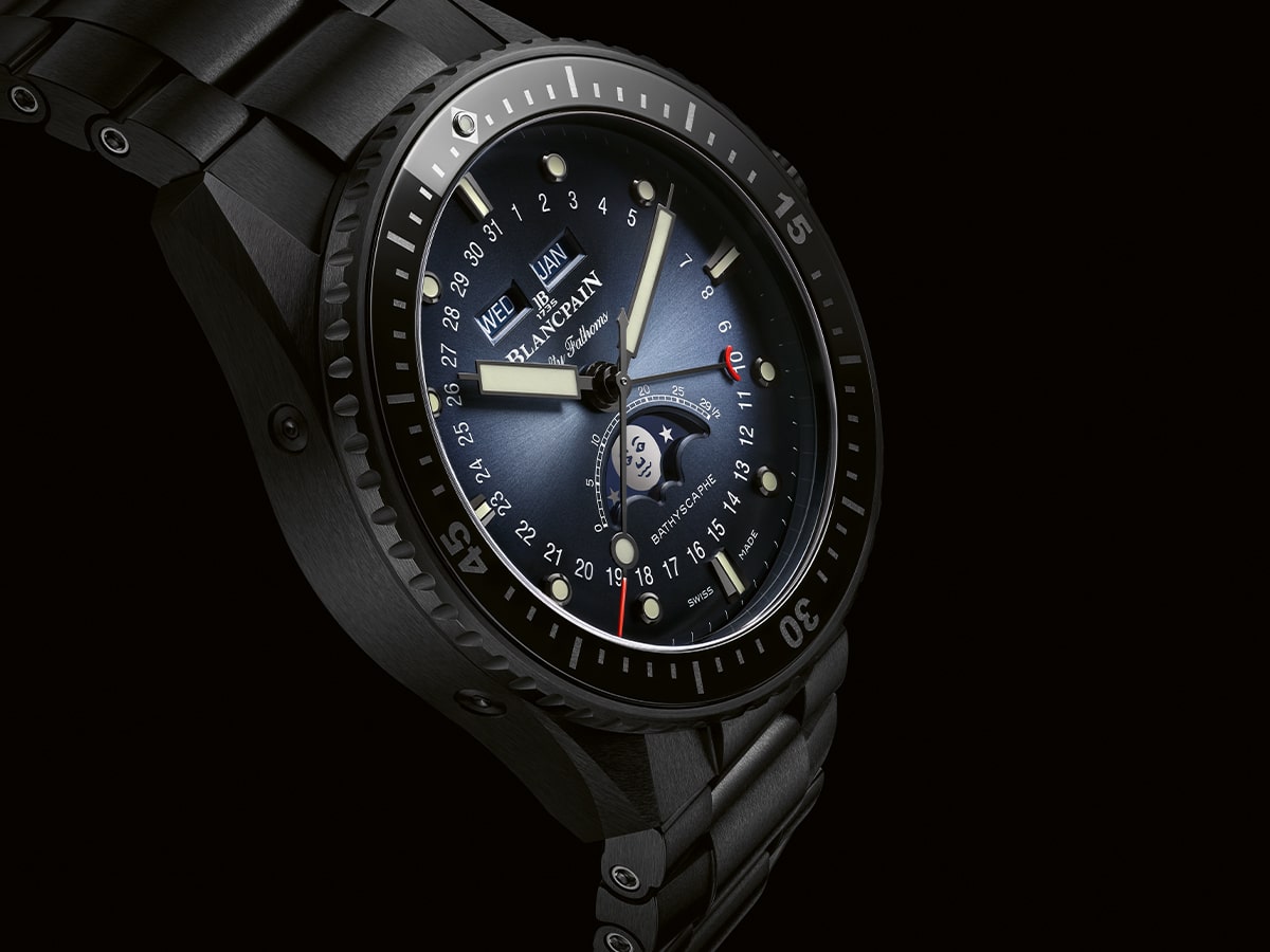 Bathyscaphe Quantième Complet Phases de Lune | Image: Blancpain