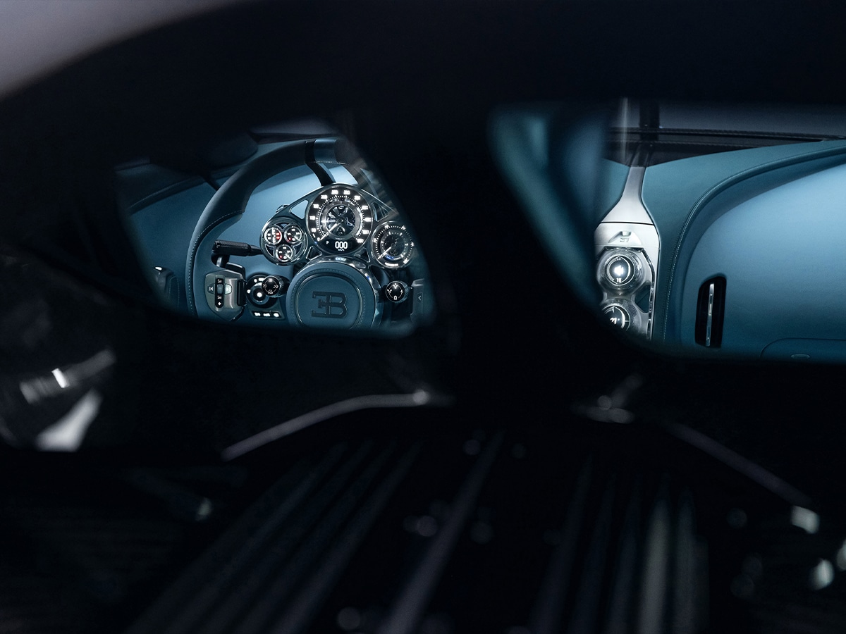 2024 Bugatti Tourbillon steering wheel | Image: Bugatti