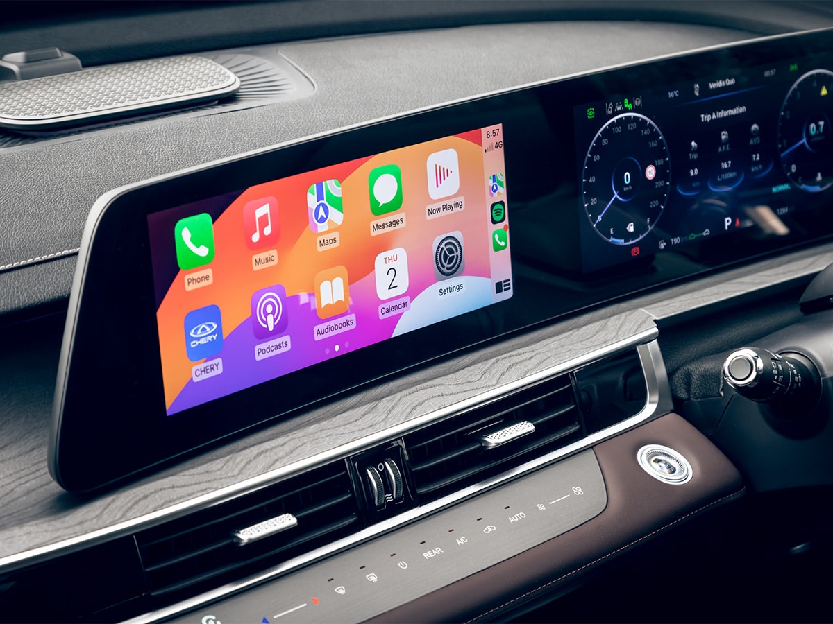 Chery tiggo 8 pro max apple carplay