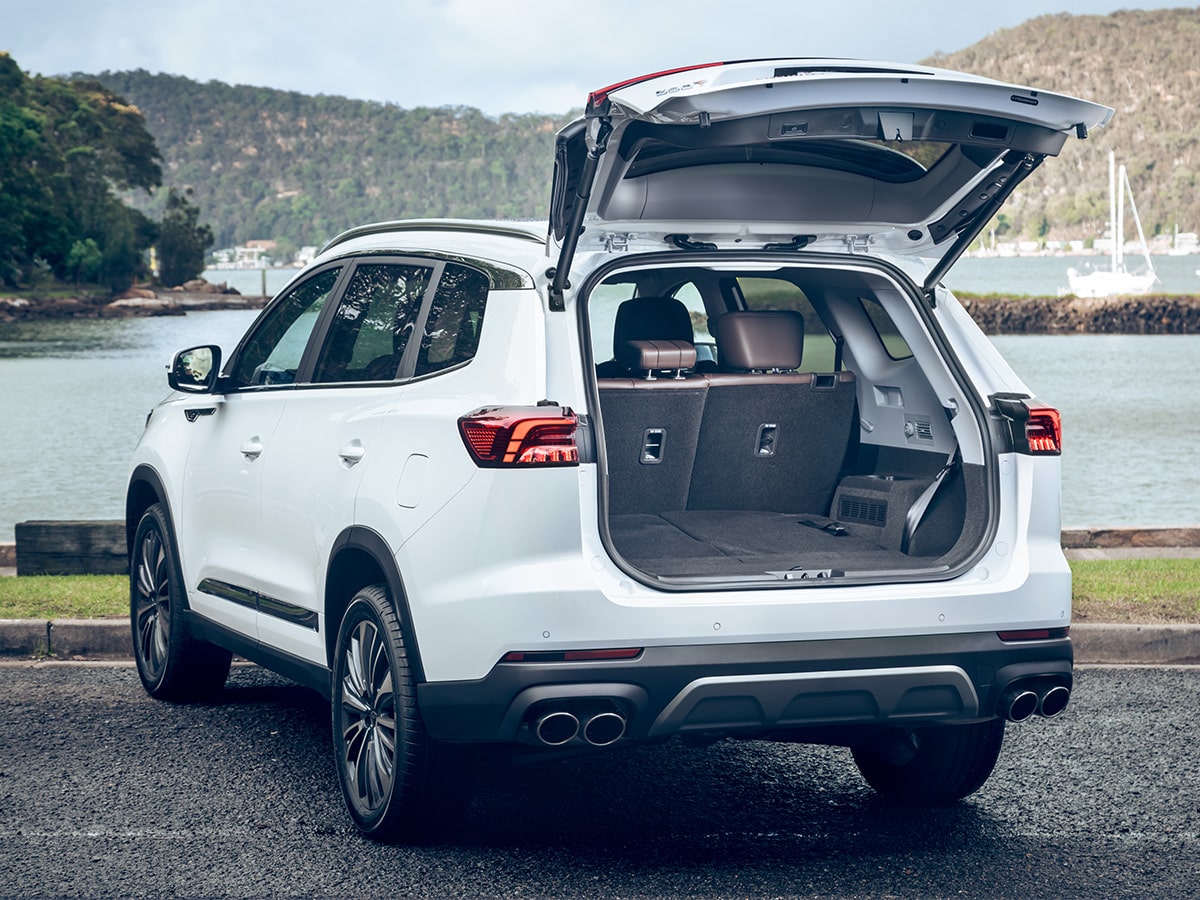 Chery tiggo 8 pro max rear luggage space