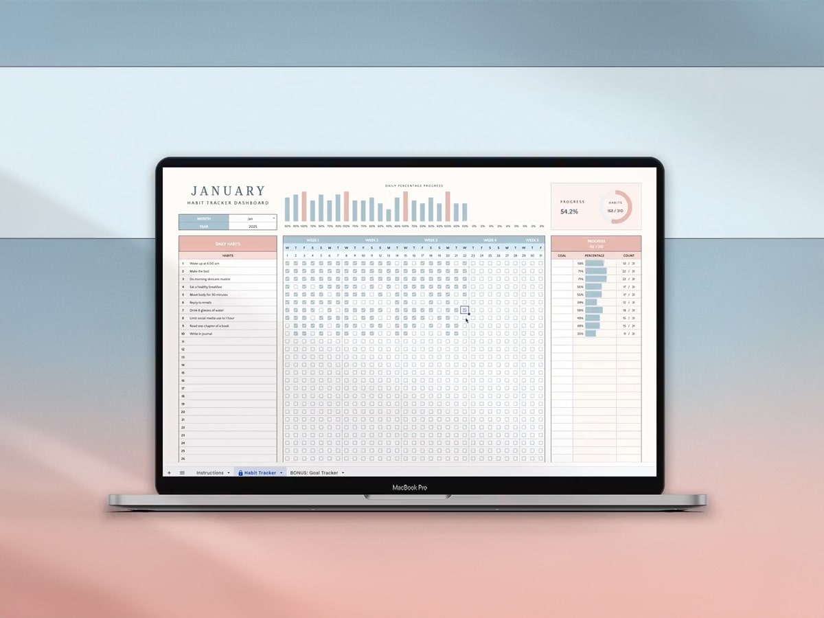 Etsy Productivity Template | Image: Etsy