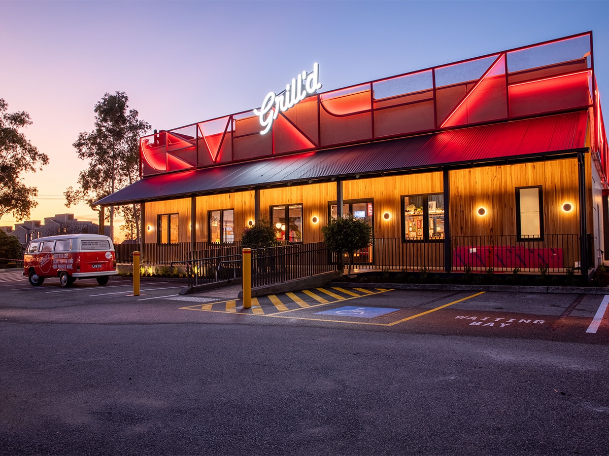 GrilldGrill'd's new drive-thru store in Chadstone | Image: Supplied