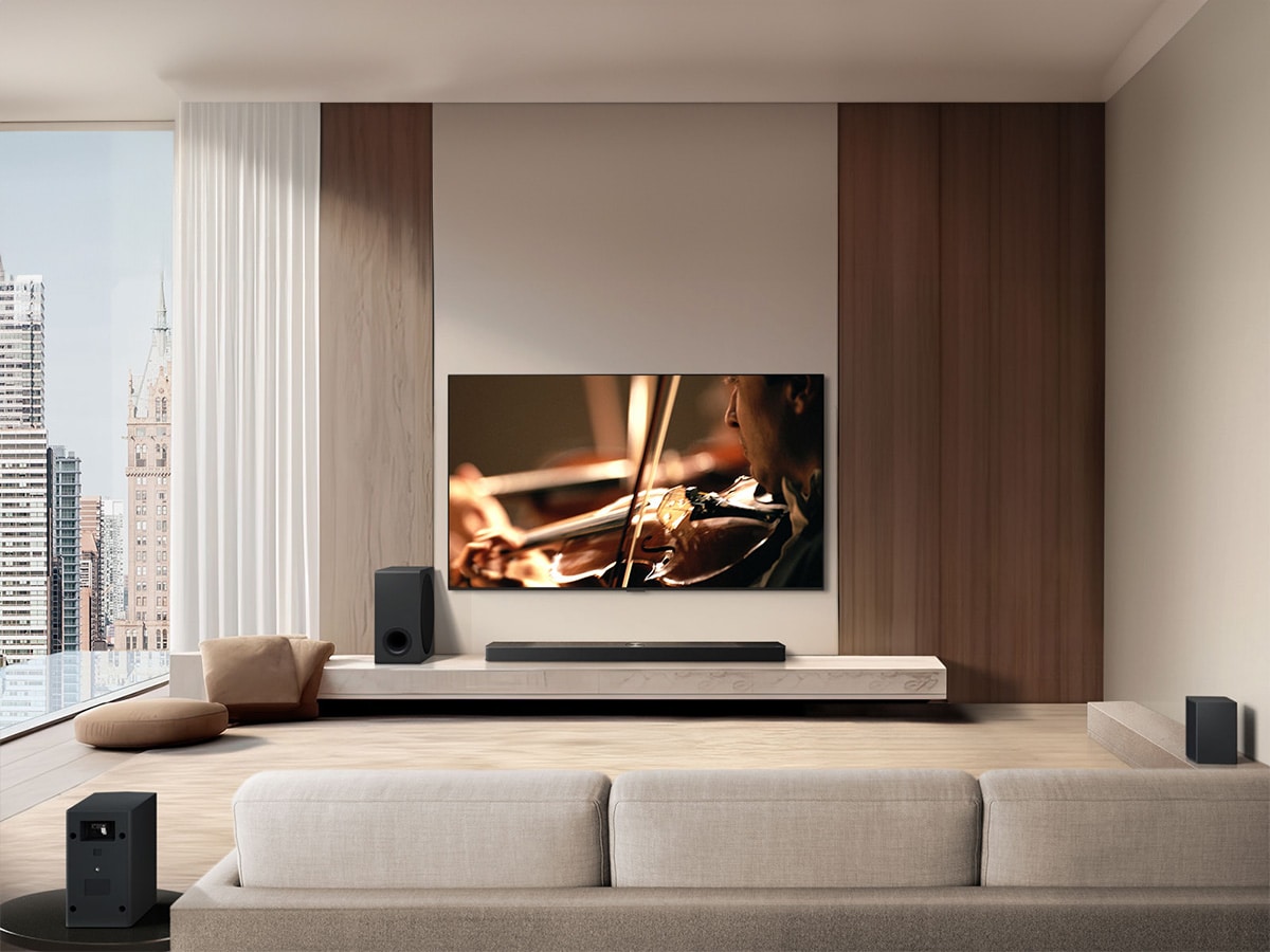 Lg oled evo c4 with speakers