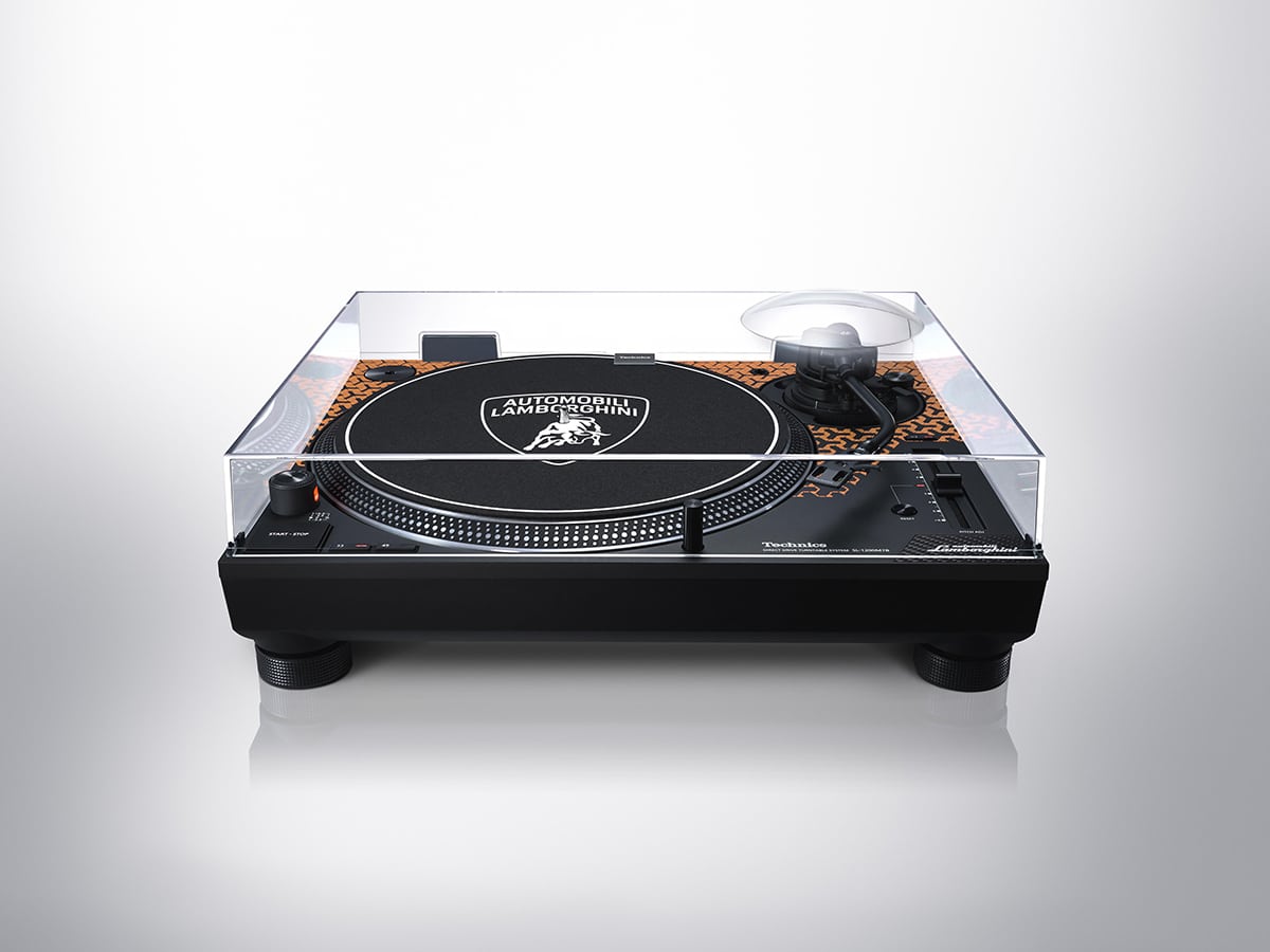 Lamborghini x Technics Sl-1200M7B Turntable | Image: Technics