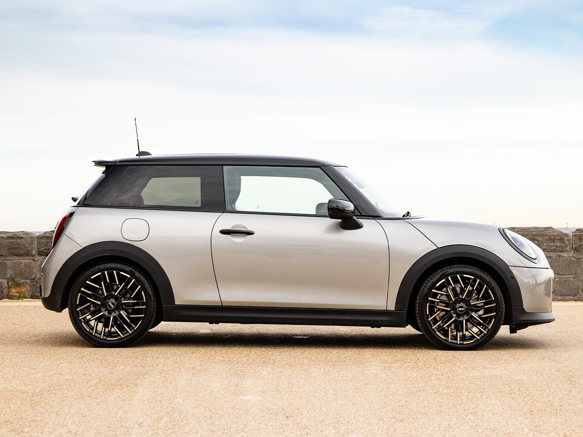 Mini cooper s side on