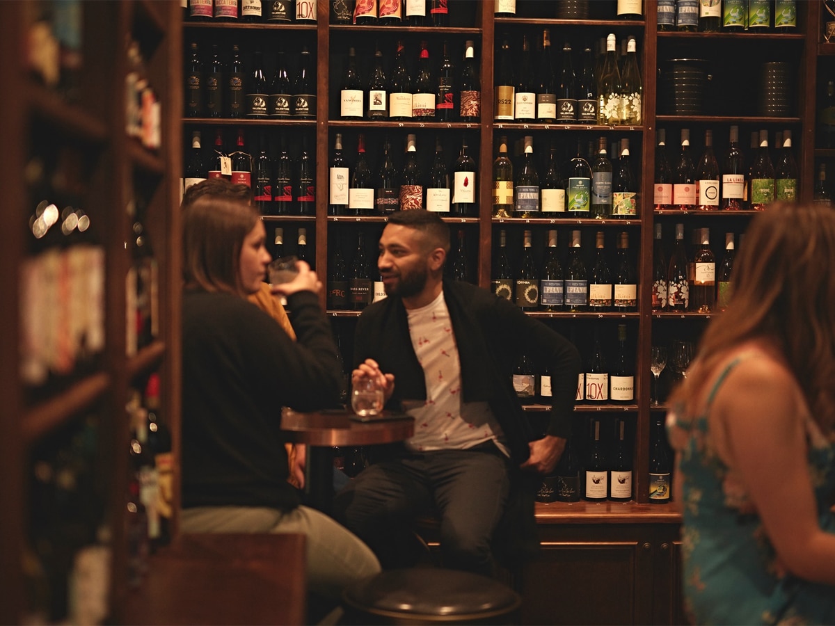 bijou bottle store bar interior