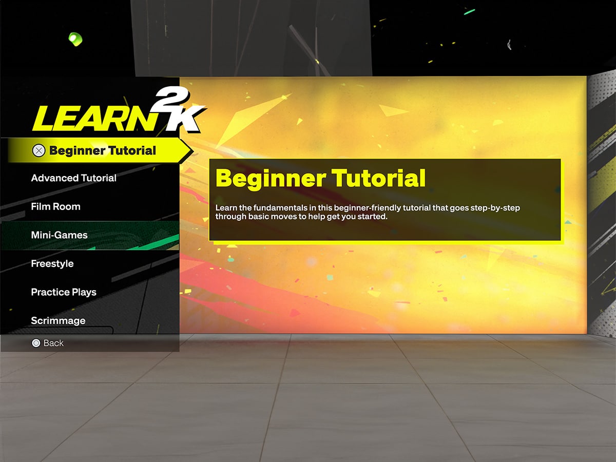 Nba 2k25 learn 2k tutorial