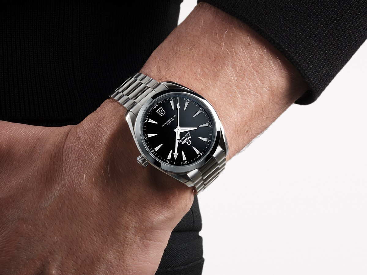 OMEGA Seamaster Aqua Terra Black Dial | Image: OMEGA