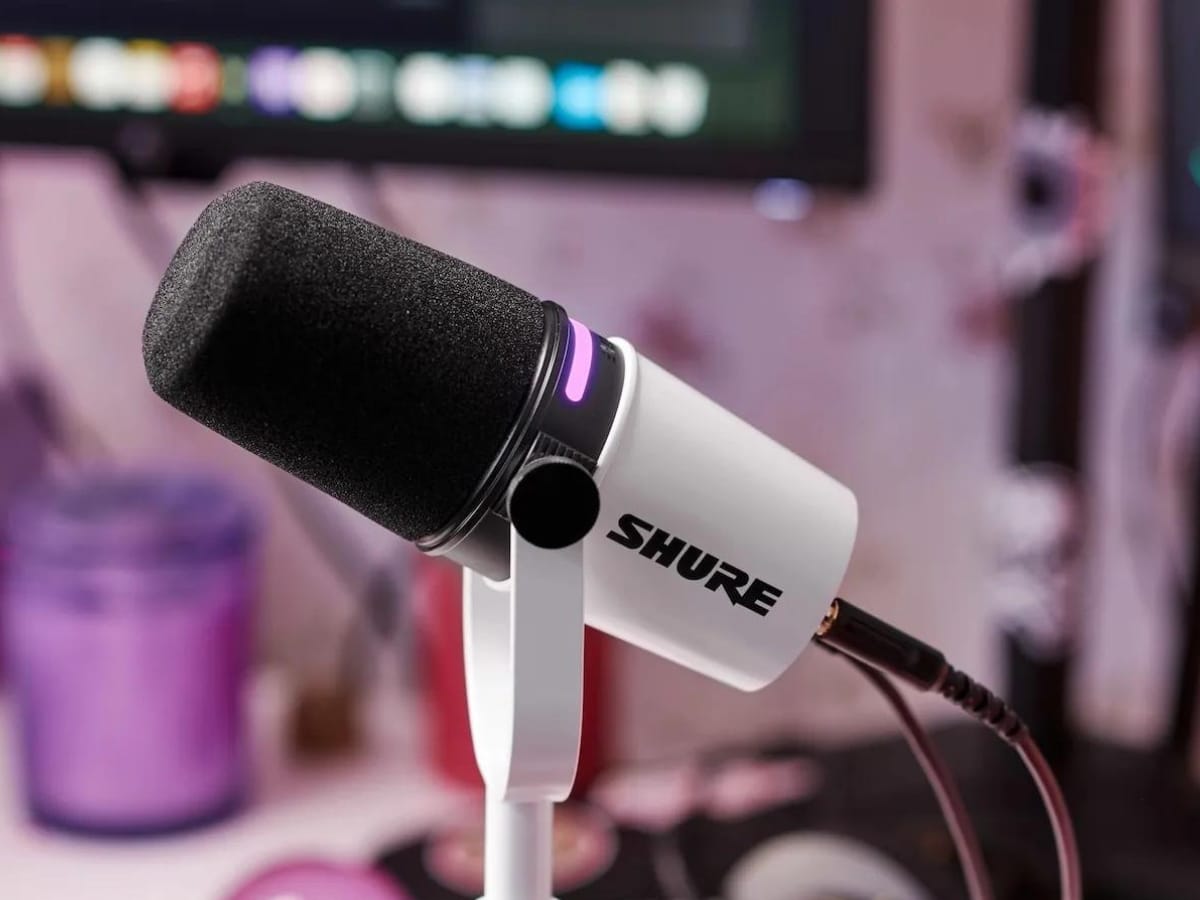 Shure MV7+ Podcast Mic