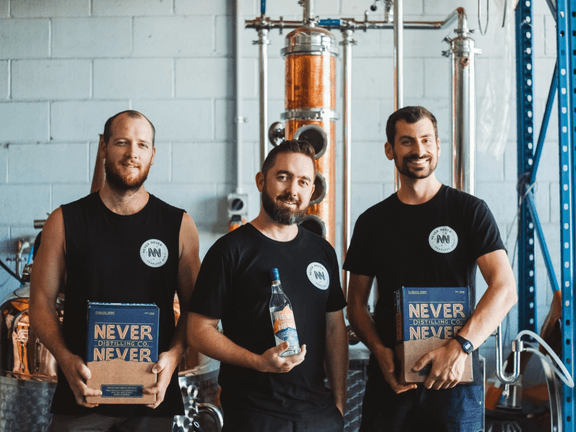 never never distilling gin