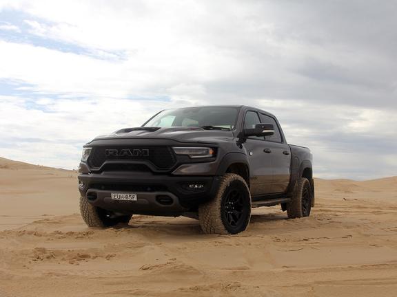 2022 dodge ram trx front end