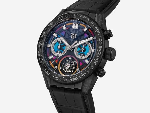 Tag heuer carrera chronograph tourbillon polychrome 2