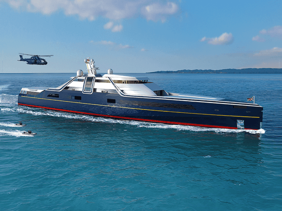 Vitruvius Yachts National Flagship design | Vitruvius Yachts