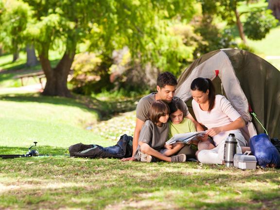 Family camping