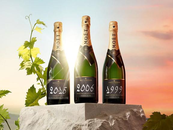 Tale of Light' Grand Vintage collection | Image: Moët & Chandon