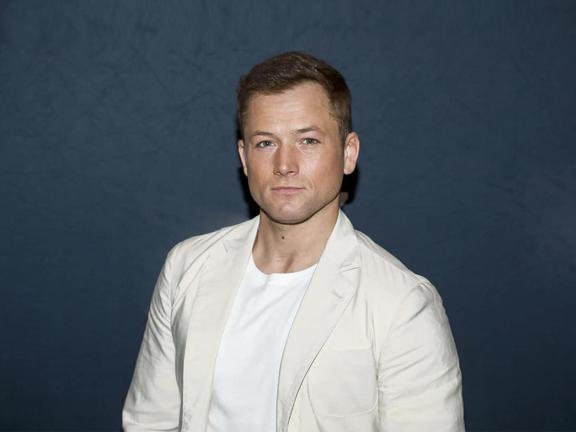 Best Hairstyles For Receding Hairlines - Taron Edgerton | Image: Magarila