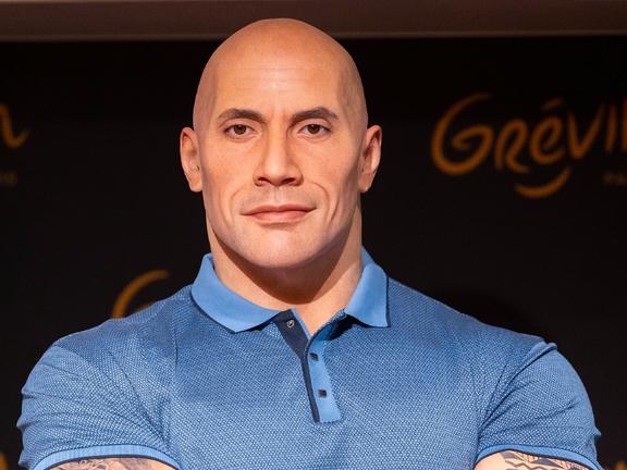 Dwayne "The Rock" Johnson Wax Figure Paris