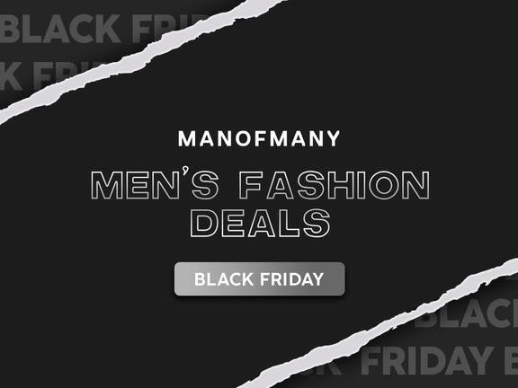 Man of Many Men's Fashion Deals Black Friday