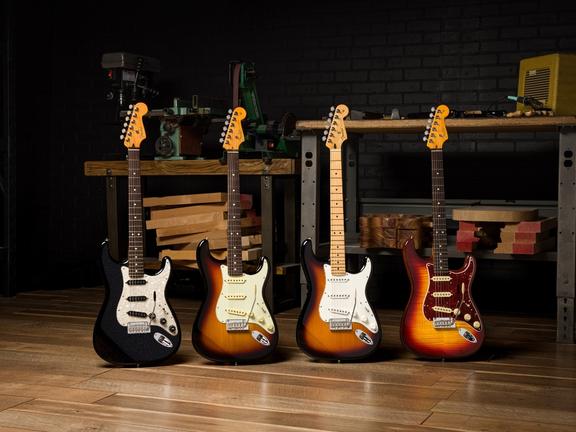 Fender 70th anniversary stratocasters