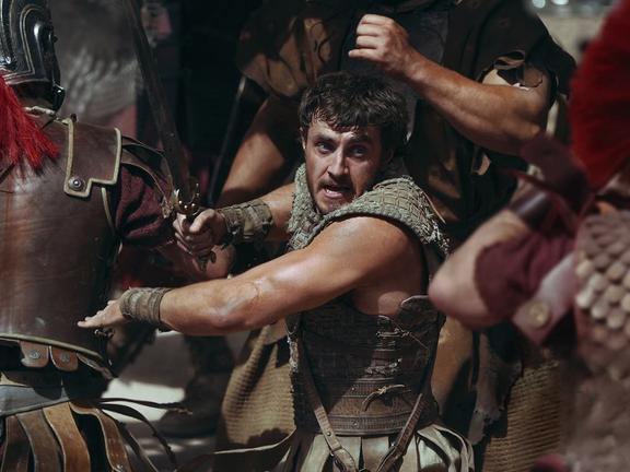 Paul Mescal in 'Gladiator II' (2024) | Image: Paramount Pictures