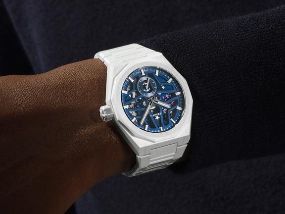 Zenith Defy Skyline Skeleton White Ceramic | Image: Zenith